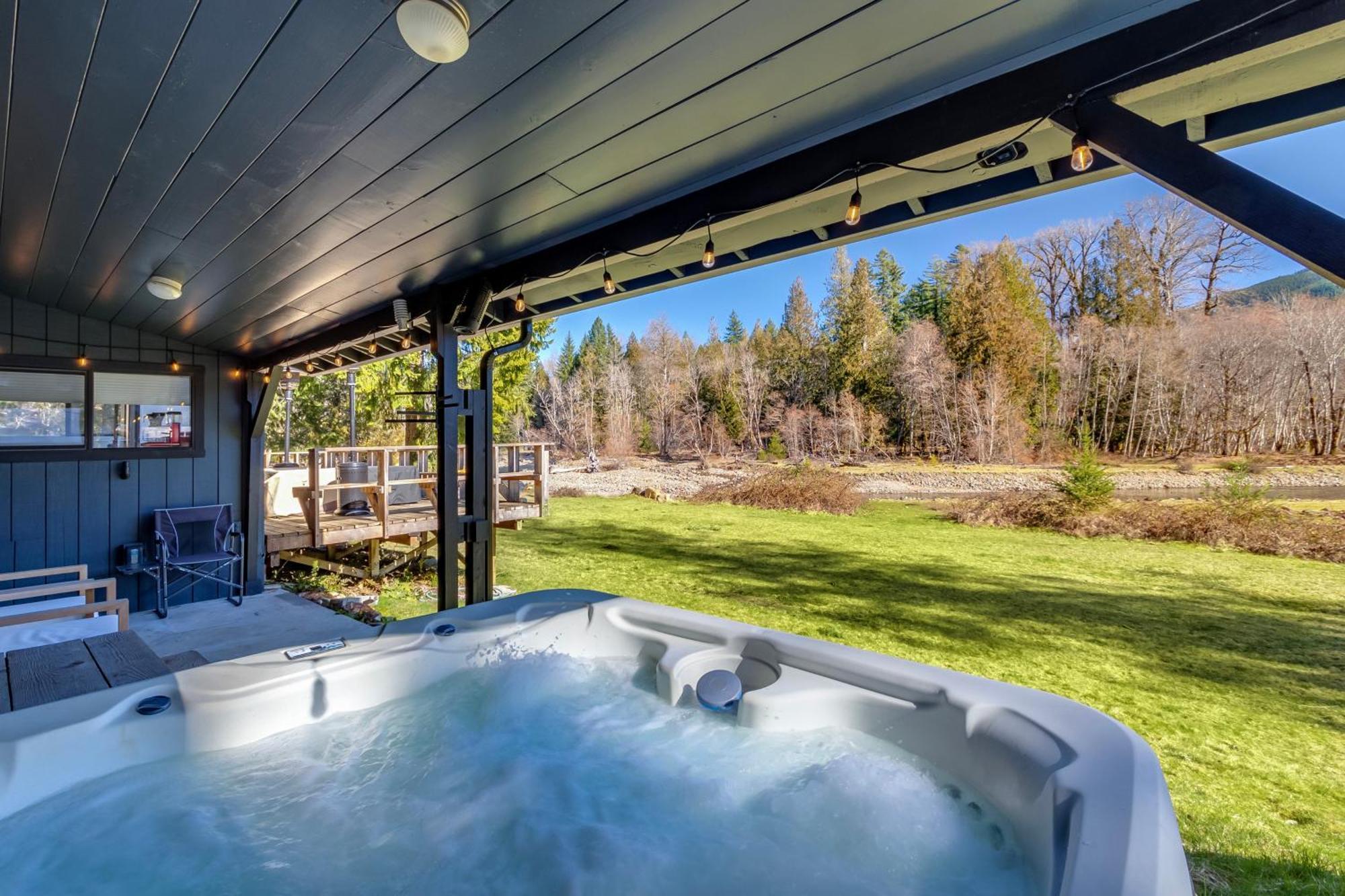 Waterfront Cabin At White Pass And Mount Rainier National Park باكوود المظهر الخارجي الصورة